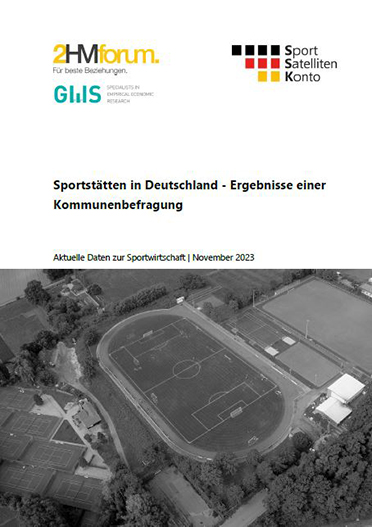 Titelseite der Veröffentlichung der Sportstätten in Deutschland