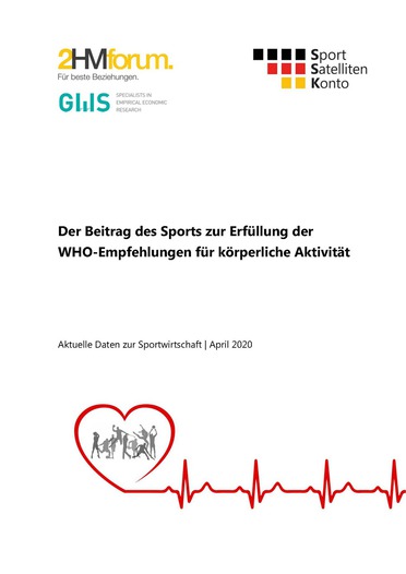 Beitrags des Sports zur Erfüllung der WHO-Empfehlungen für körperliche Aktivität